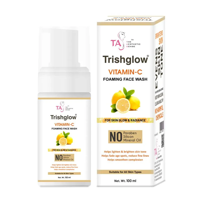 TRISHGLOW VIT-C FOAMING FACE WASH